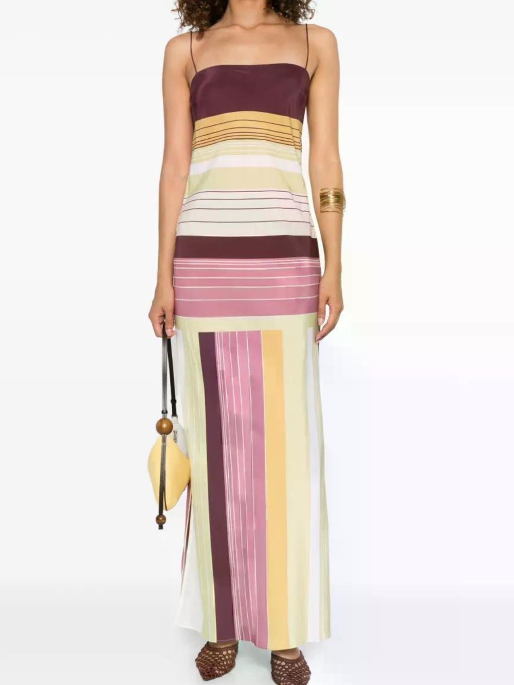 Stripped Maxi dress